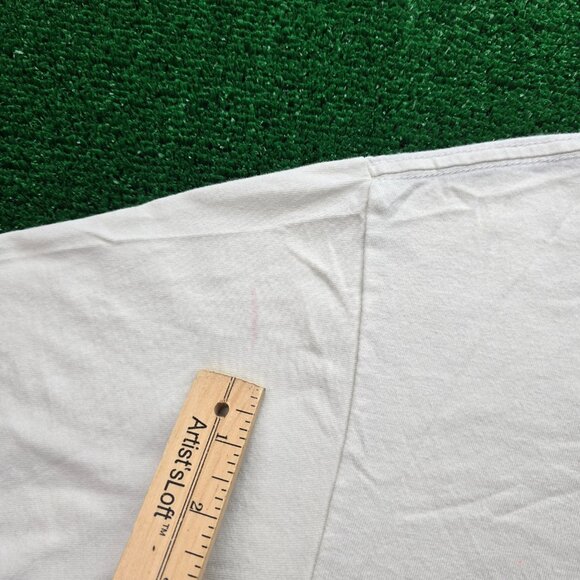 Volcom Tshirt Mens Large‎ White True To This Stone Age Outdoor Skater Casual - Picture 3 of 7